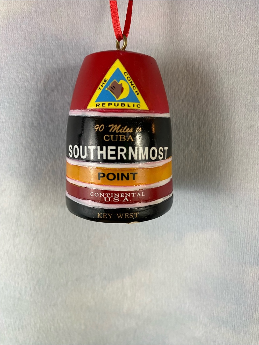 Southernmost Point Key West Buoy Ornament